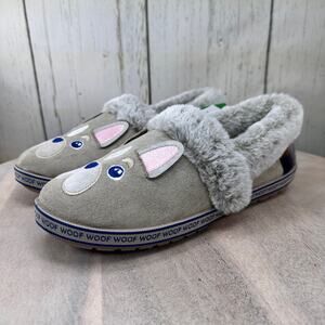 Skechers Womens Bobs Too Cozy Dog Slippers Size 9 Casual Frenchie Shoes New